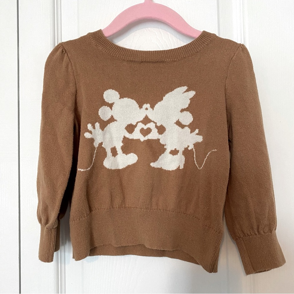 Gap Disney Minnie and Mickey sweater